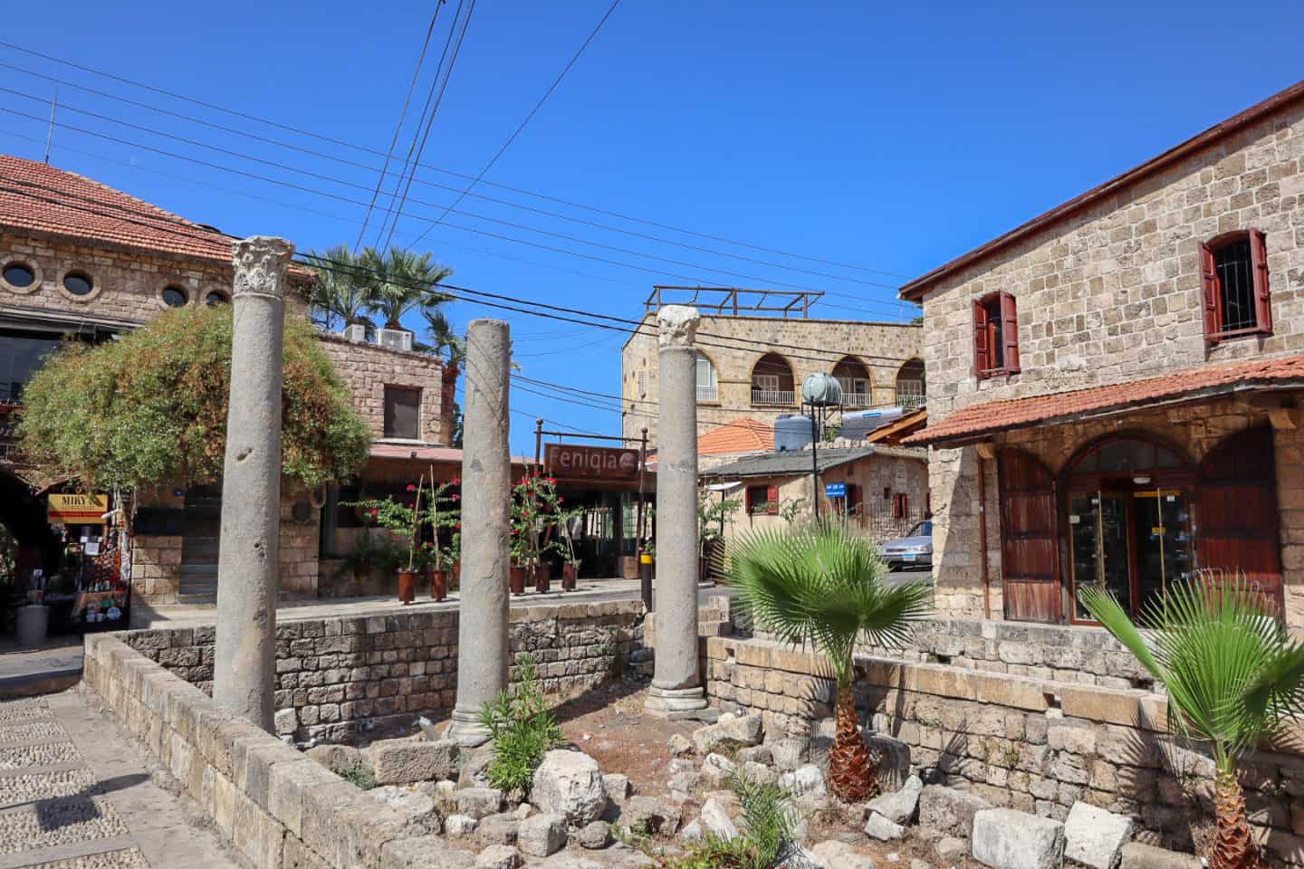 Byblos Roman Ruins - Beirut to Byblos by Uber byblos ruins