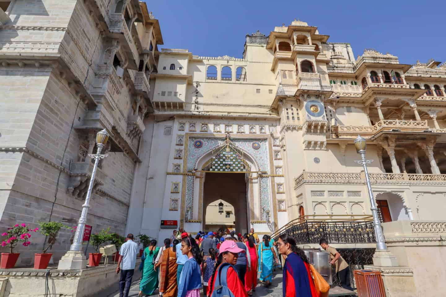 Udaipur City Palace - Cost of backpacking India, cost of activities in India.