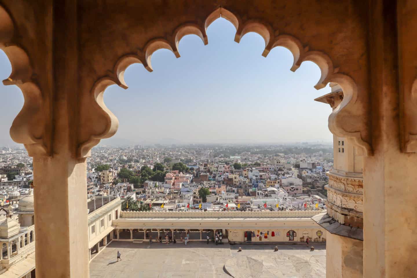 Udaipur City Palace View - 2 month India itinerary, Udaipur