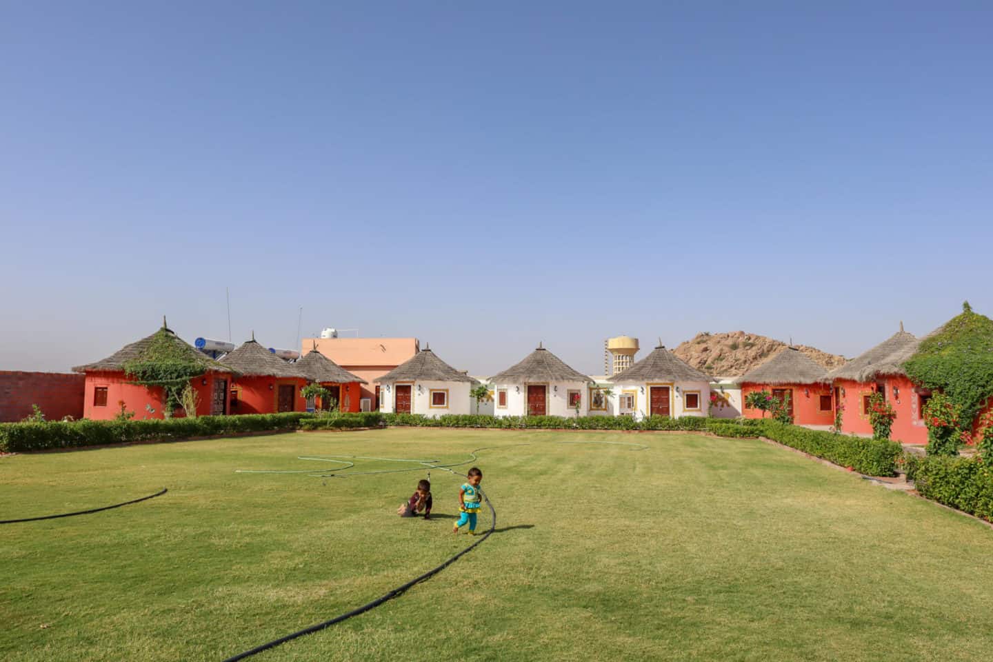 Pukhraj Garh Heritage Boutique Hotel in Salawas - Homestay in Jodhpur Rural Rajasthan India Village