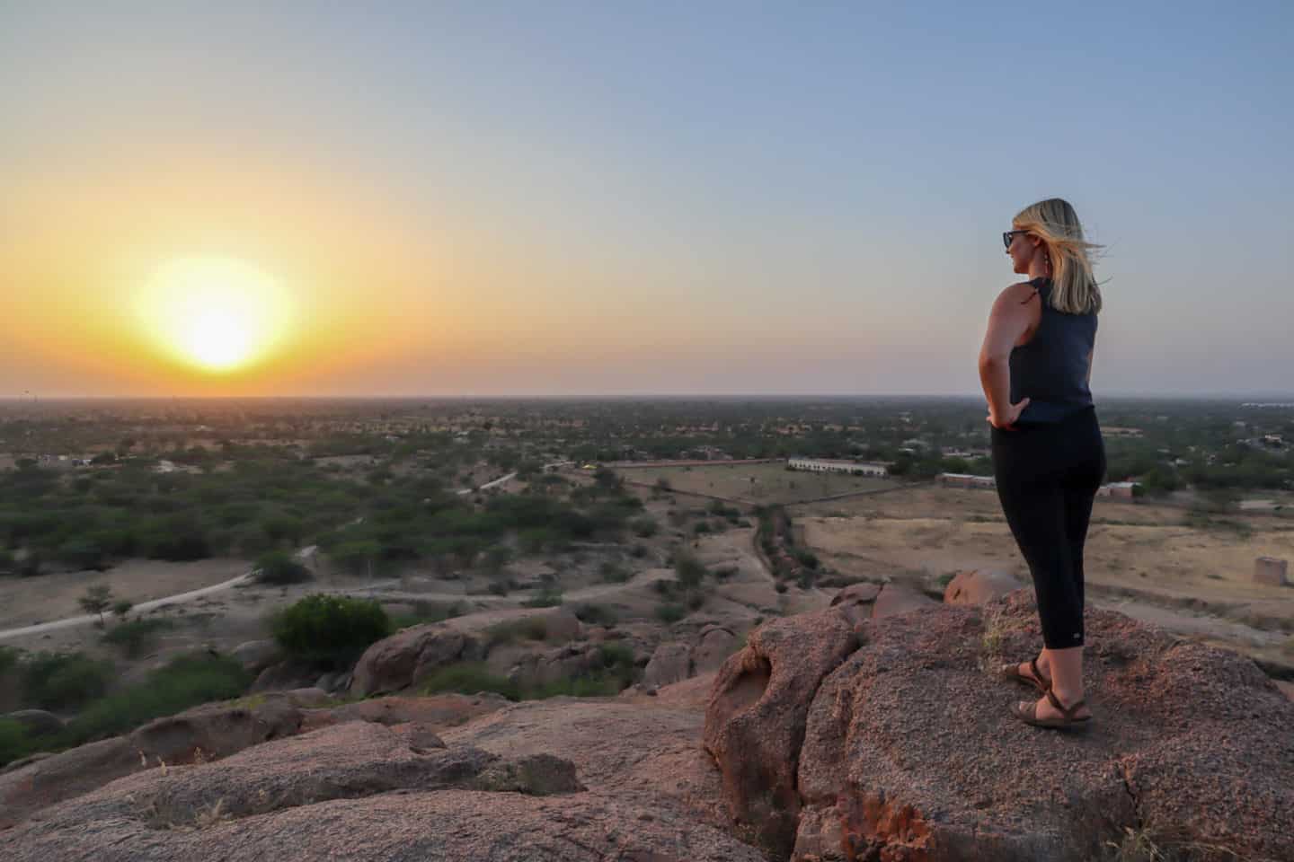 Chhotaram Prajapat's Homestay Salawas Sunset - Homestay in Jodhpur Rural Rajasthan India Village