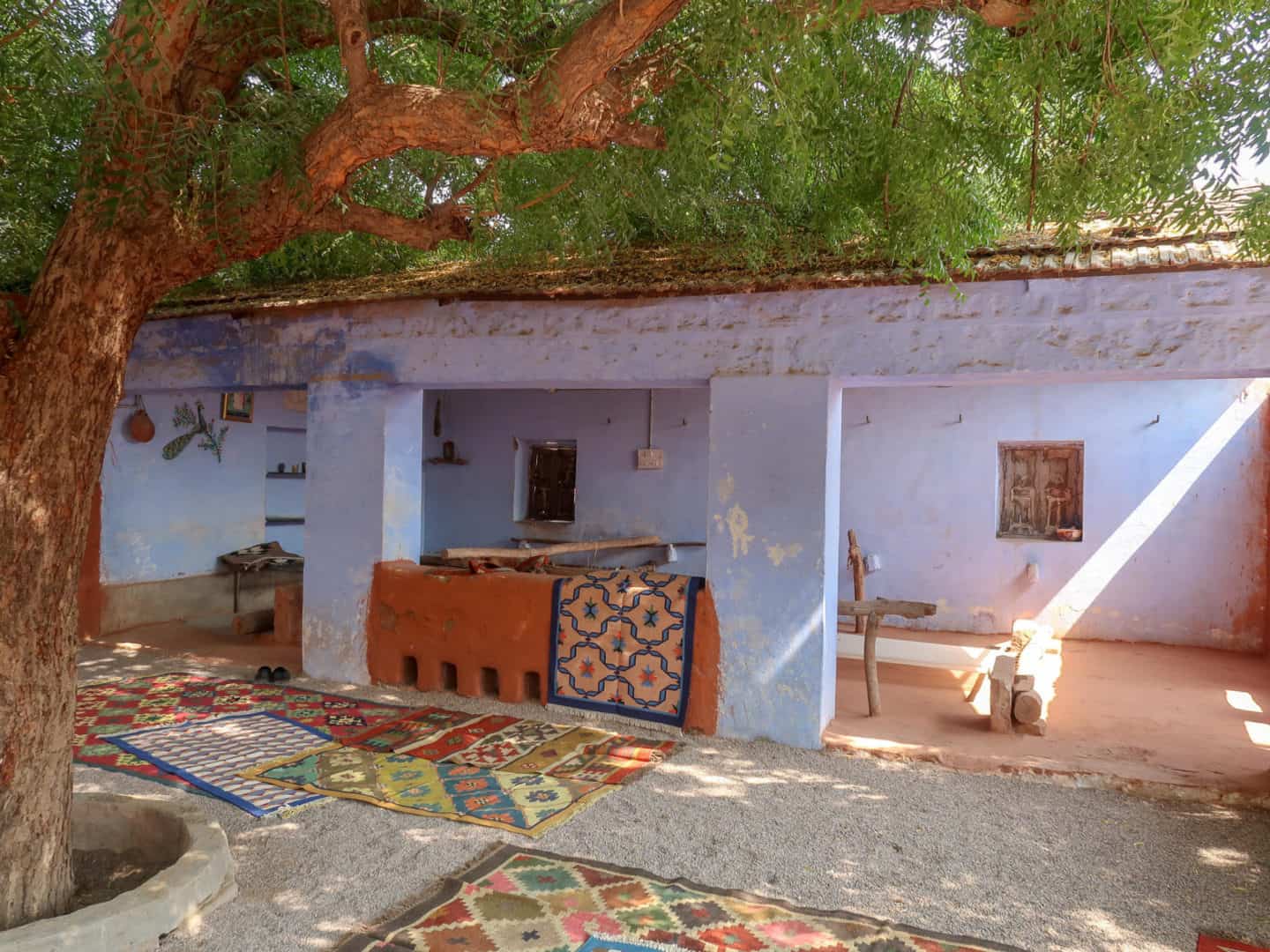 Chhotaram Prajapat's Homestay Jodhpur Durry Weaver - Homestay in Jodhpur Rural Rajasthan India Village