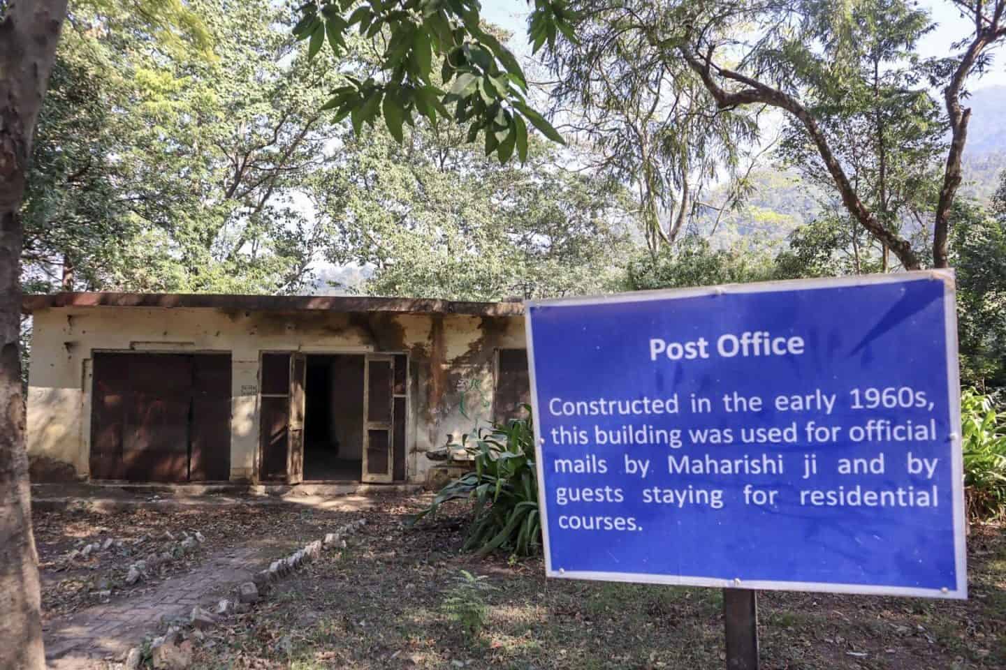 The Beatles Ashram Rishikesh - The Beatles Ashram Rishikesh Post Office