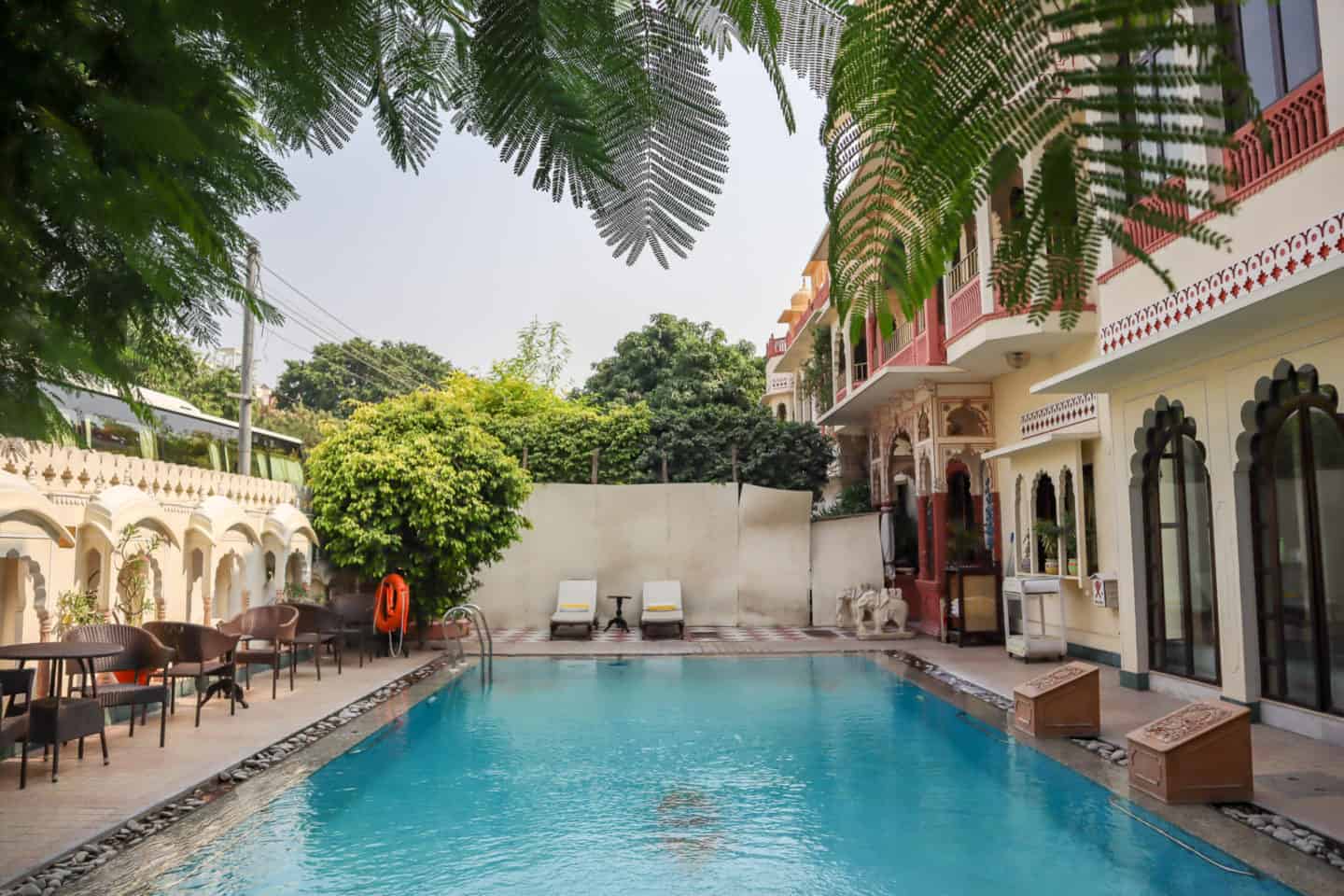 Shahpura House Hotel Jaipur swimming pool - Shahpura House Hotel Jaipur Swimming pool