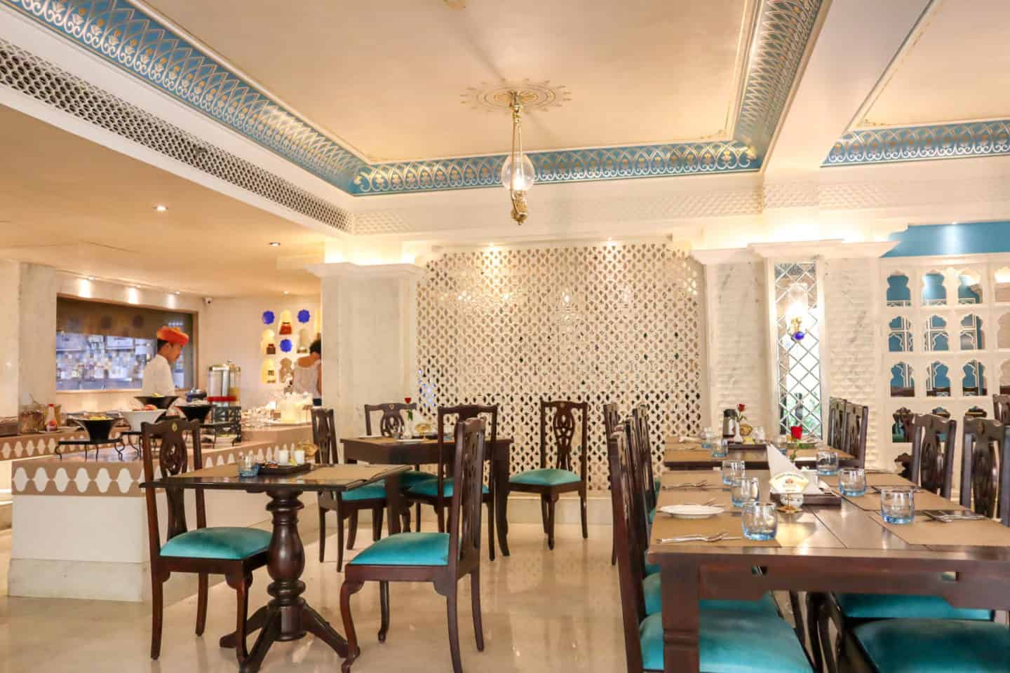 Shahpura House Hotel Jaipur Restaurant - The Wandering Quinn Travel Blog