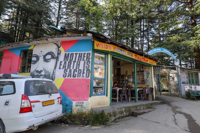 Himalayan tea shop Dharamkot - Himalayan tea shop Dharamkot