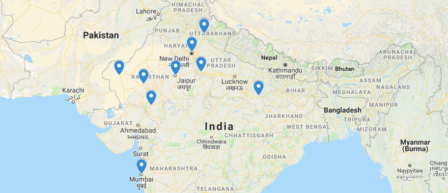 India itinerary 1 month - India itinerary 1 month