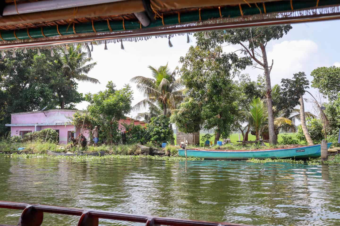 Canoe Kerala Backwaters from Alleppey - The Wandering Quinn Travel Blog