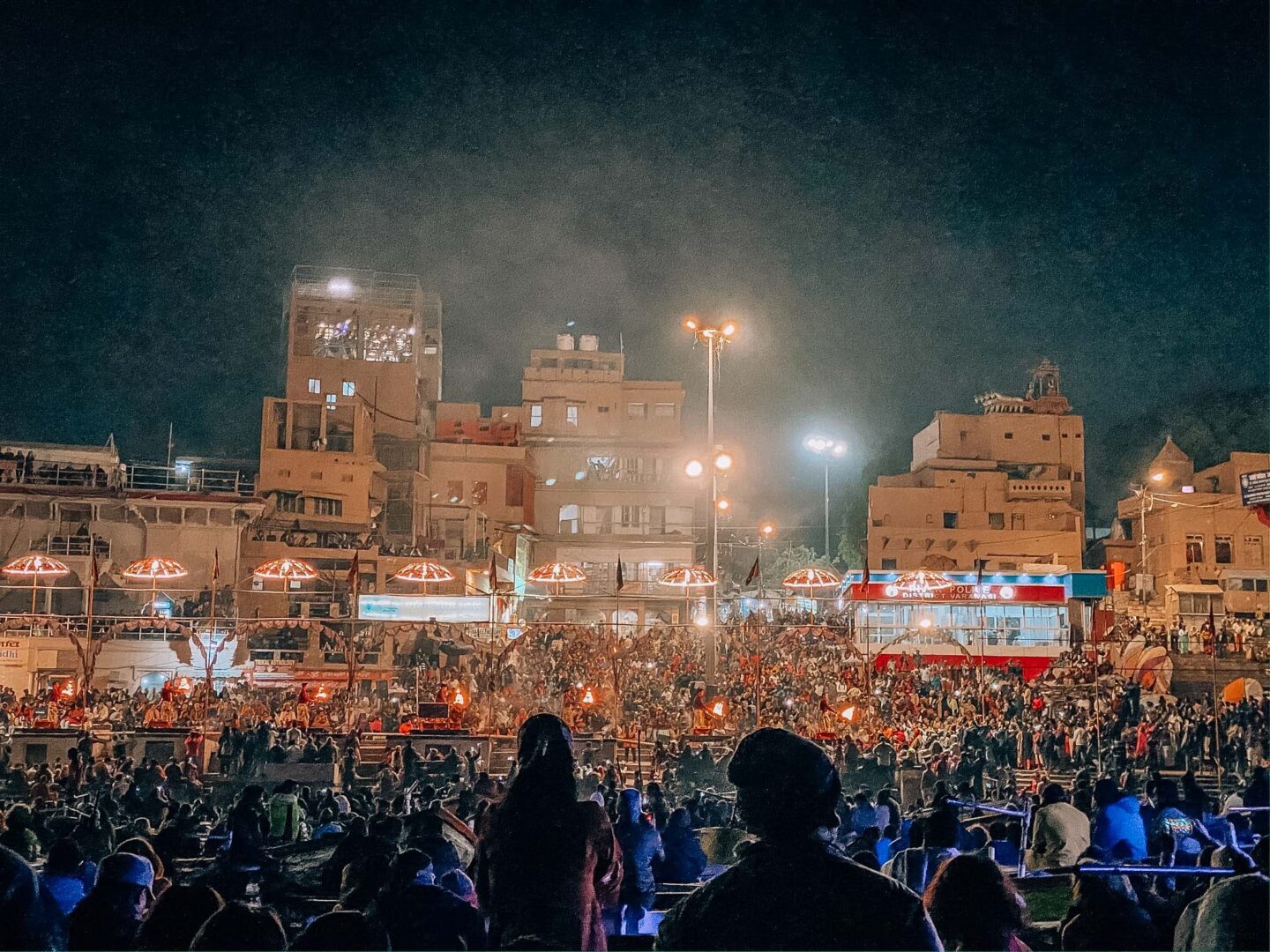 things to do Varanasi, evening Aarti ceremony from a boat - things to do Varanasi, evening Aarti ceremony from a boat