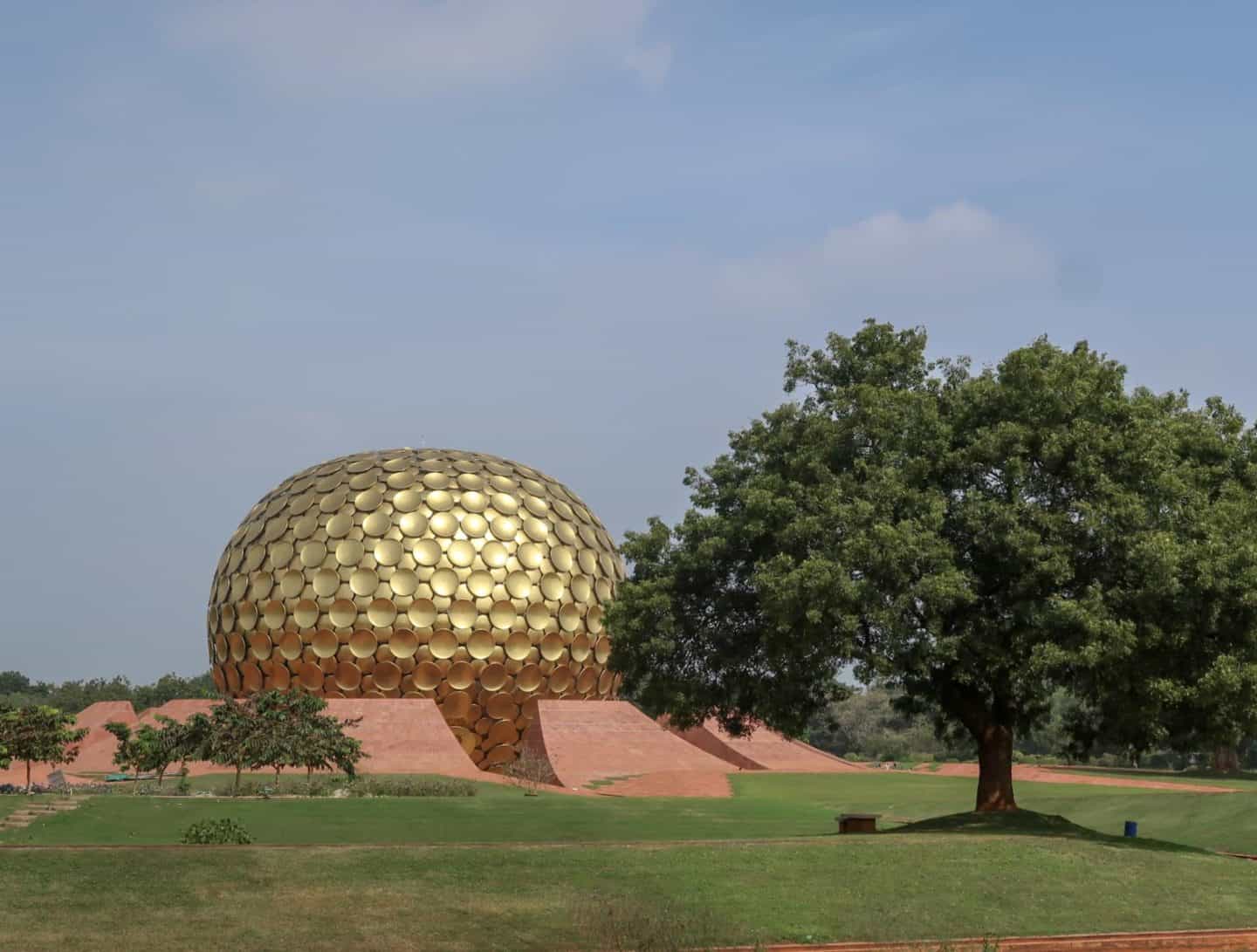Auroville Matrimandir - Auroville Visitor Centre