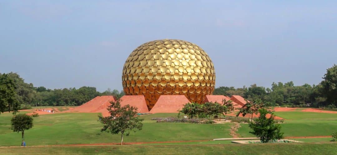 The Wandering Quinn Travel Blog Auroville Matrimandir