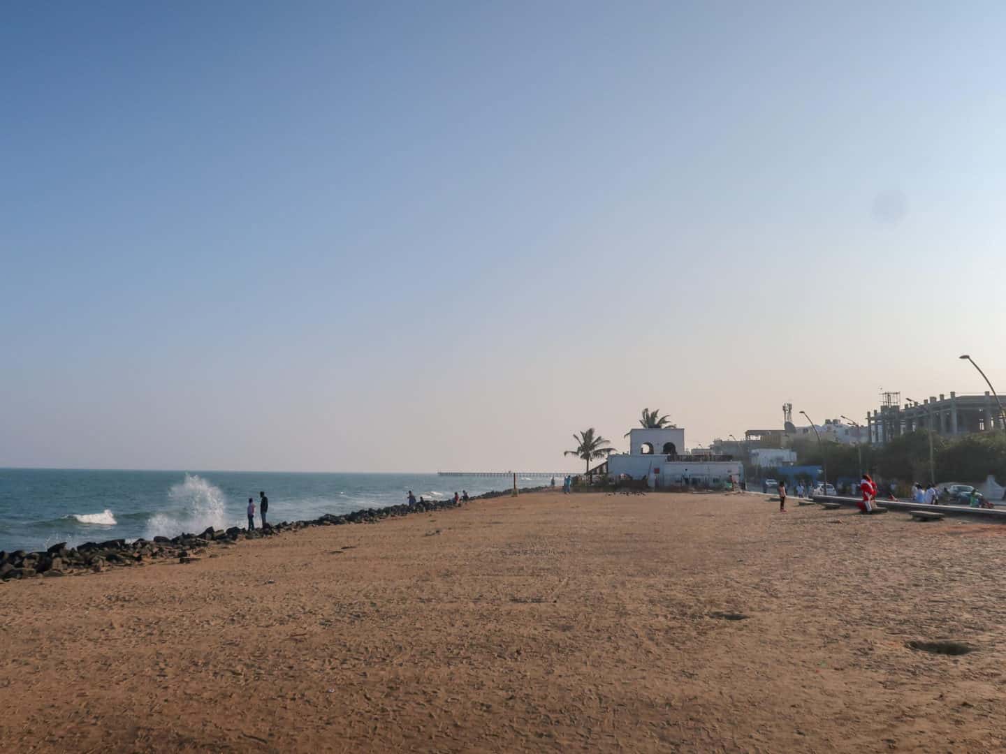 Pondicherry Beach - The Wandering Quinn Travel Blog