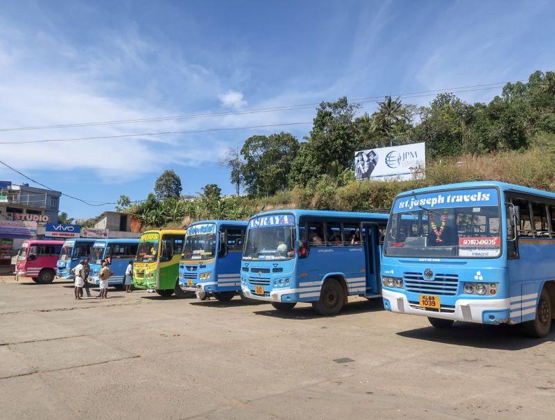 south India travel tips, local buses