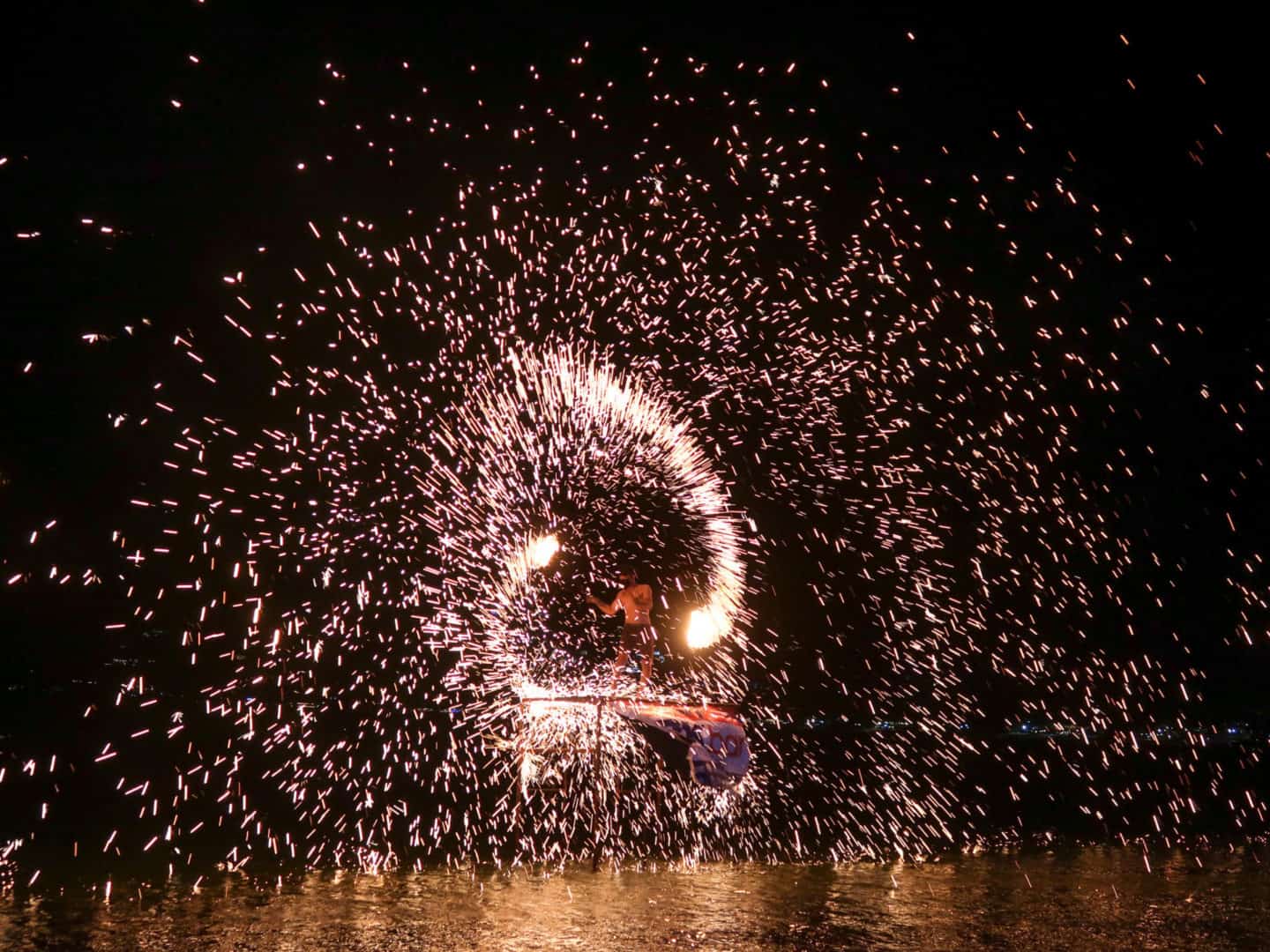Koh Samui fire show - 2 weeks in Thailand, Koh samui