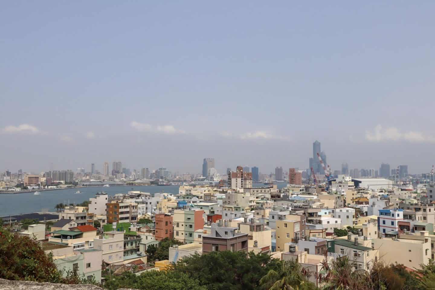 Cijin Island Kaohsiung Taiwan - Kaohsiung to Cijin Island, Cijin Island Kaohsiung Taiwan City View from Fort.