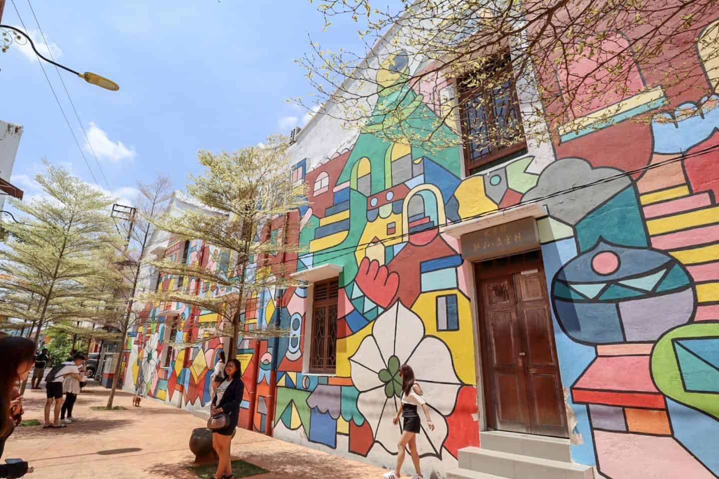 Melaka Street art - things to do in Melaka Malaysia, street art