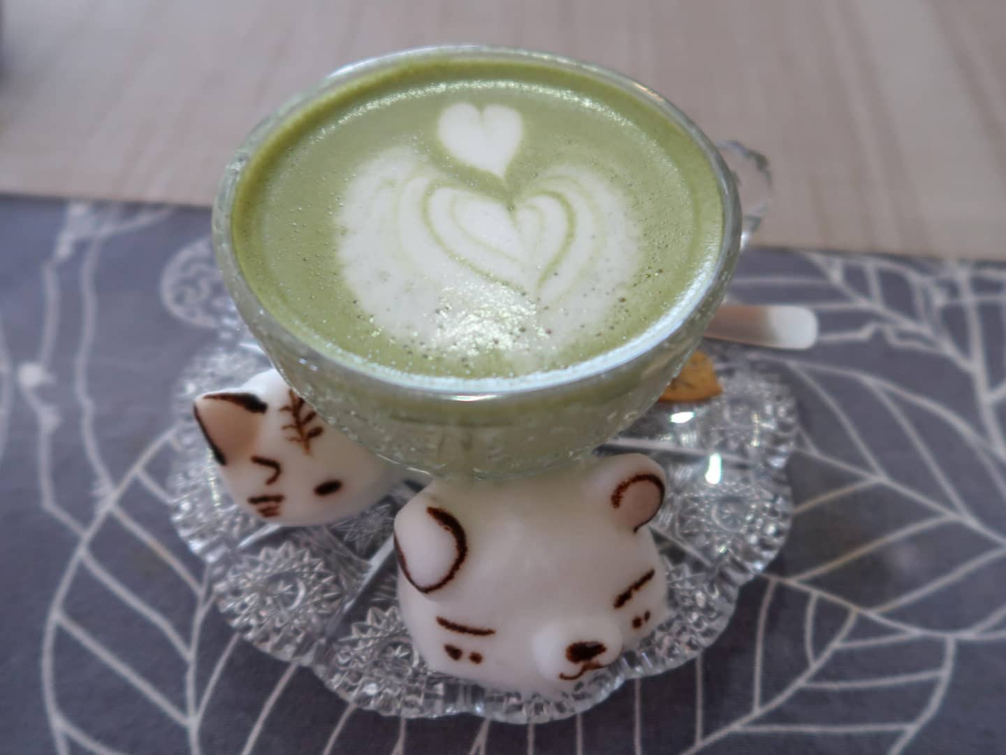 coffee on the table latte georgetown - things to do in Georgetown Malaysia, best cafes in georgetown