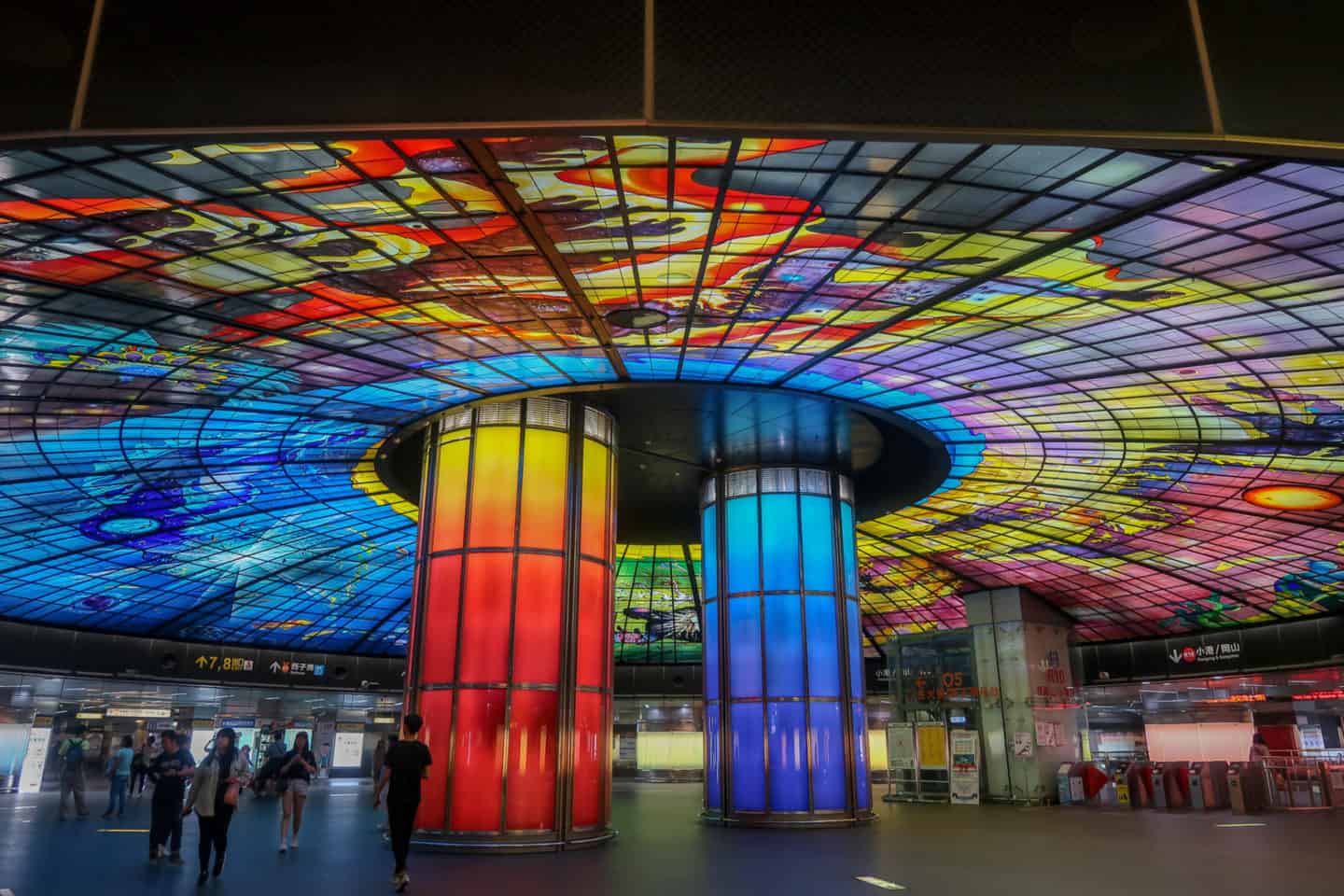 Formosa Boulevard Dome of Light - The Wandering Quinn Travel Blog