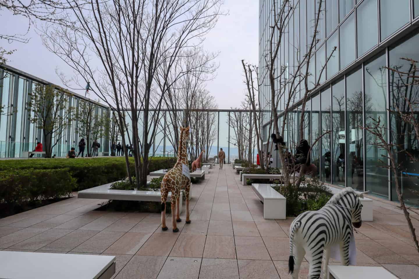 Abeno Harukas Art Museum Viewing Garden - The Wandering Quinn Travel Blog