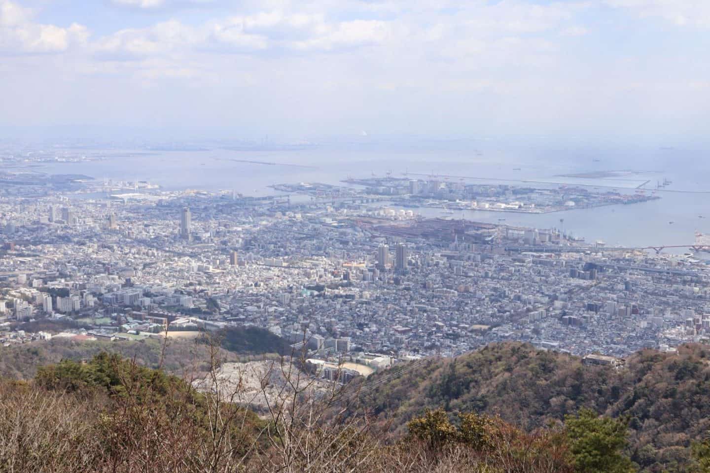 Mount Maya view Kobe - The Wandering Quinn Travel Blog