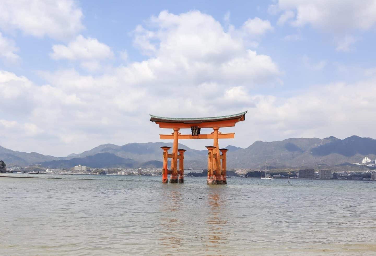 Miyajima Island torii gate - The Wandering Quinn Travel Blog