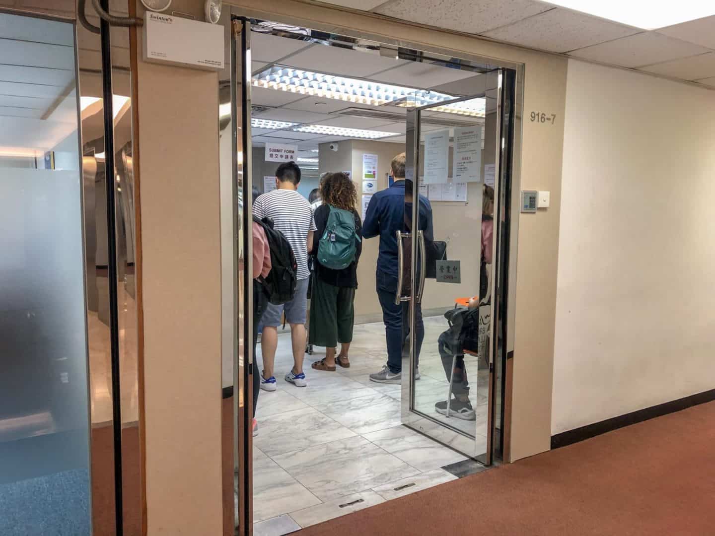 Forever Bright Trading China Visa Agency Entrance - China visa application Hong Kong