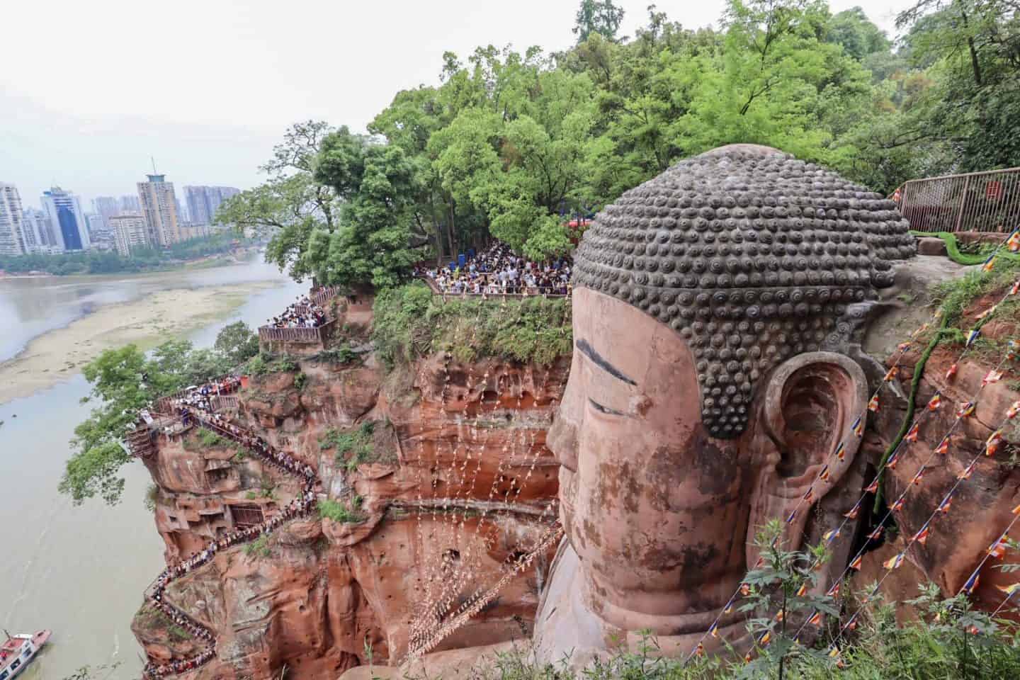 Leshan Buddha from Chengdu