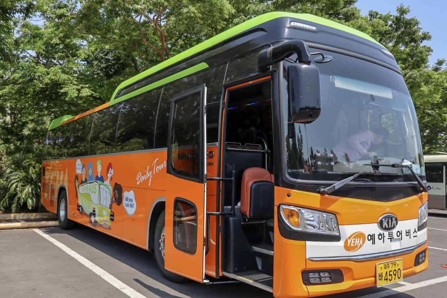 yeha tours bus jeju island - Jeju Island without car