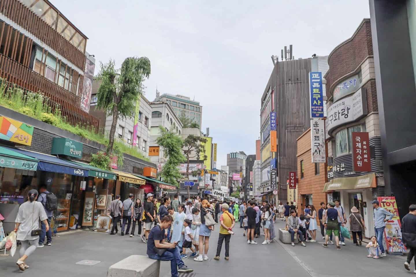 Insadong Shopping Street Seoul - Insadong Shopping Street