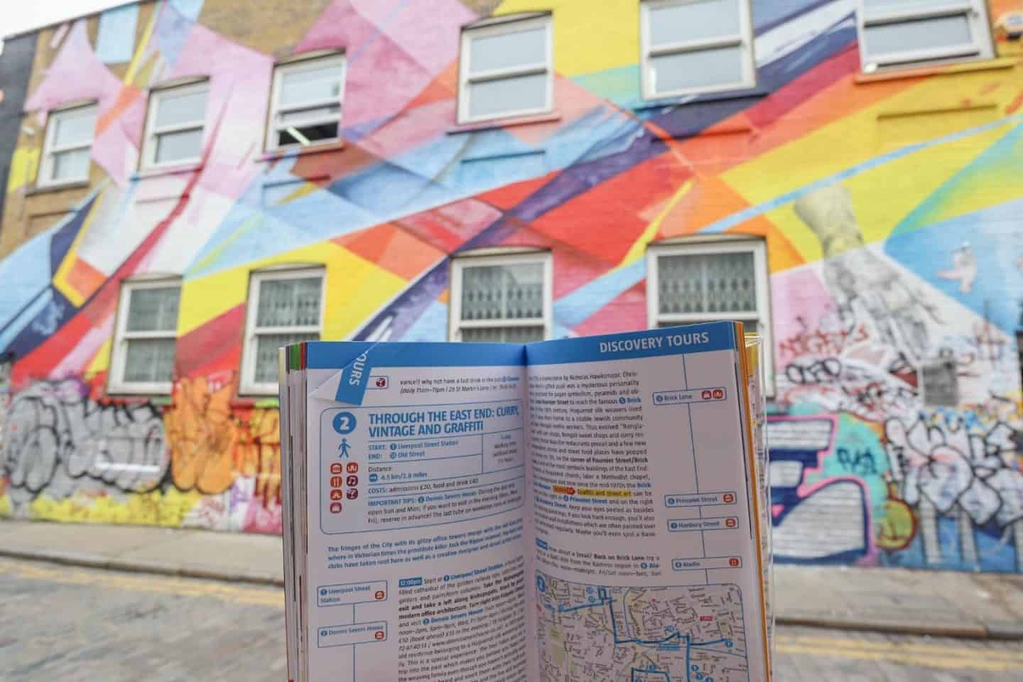 shoreditch self guided walk Chance Street Art - places to go in Shoreditch, Chance Street Street Art with London Marco Polo Guide