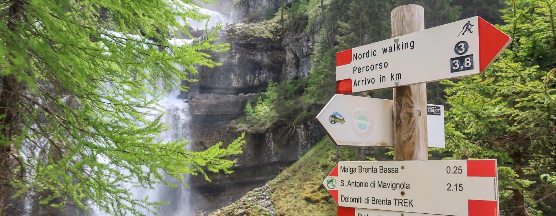 San Vili Pathway Trek Trentino Italy