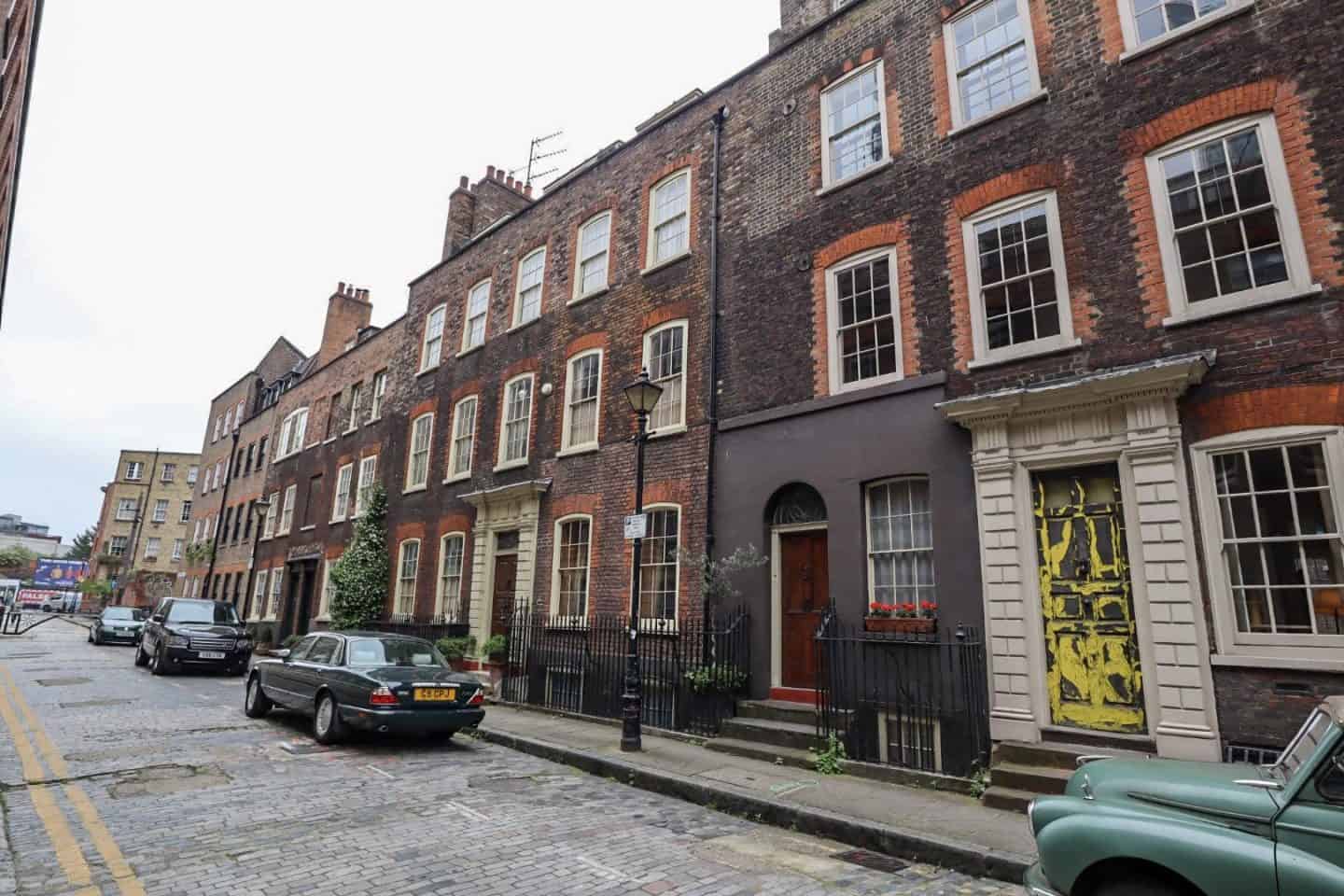 shoreditch self guided walk Elder Street - places to go in Shoreditch, Elder Street Old Buildings