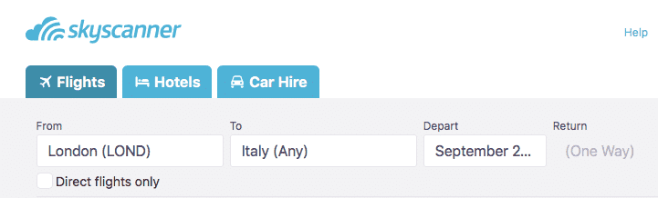 cheap flights to italy sky scanner - cheap flights to italy sky scanner