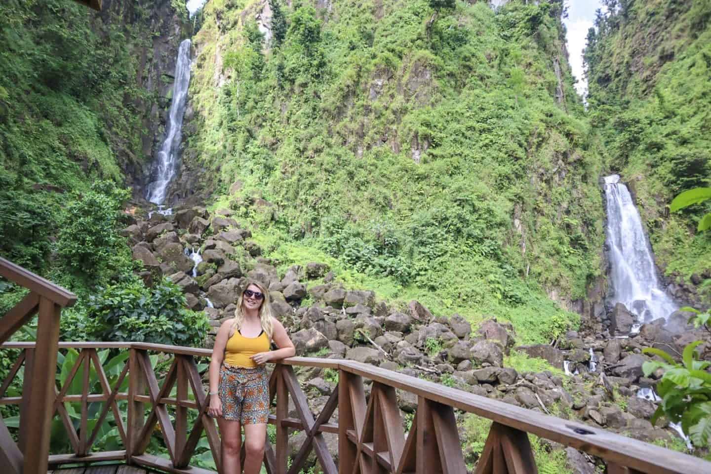 Trafalgar falls dominica - dominica travel guide, Trafalgar falls dominica and ellie quinn