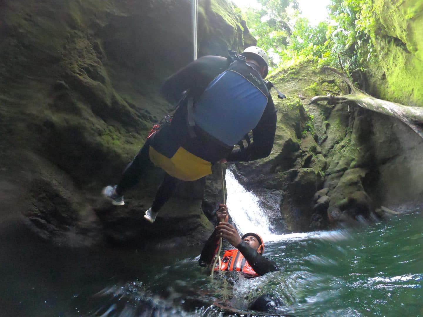 Canyoning Dominica - unique things to do in Dominica, Canyoning with Extreme Dominica