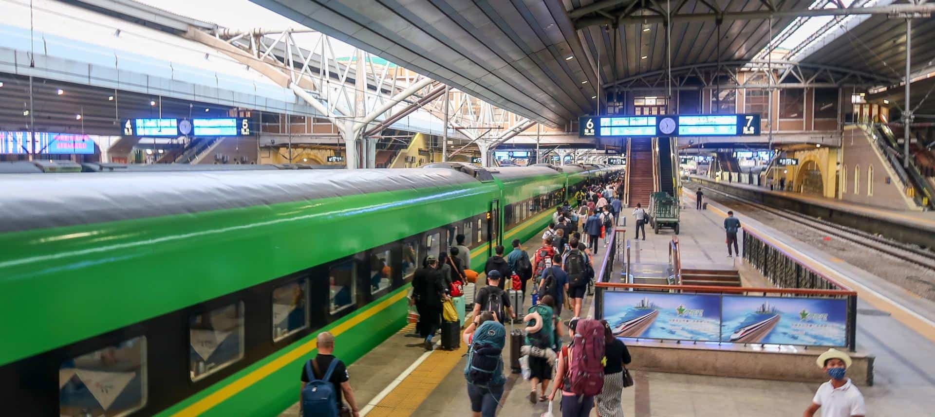 train travel in china