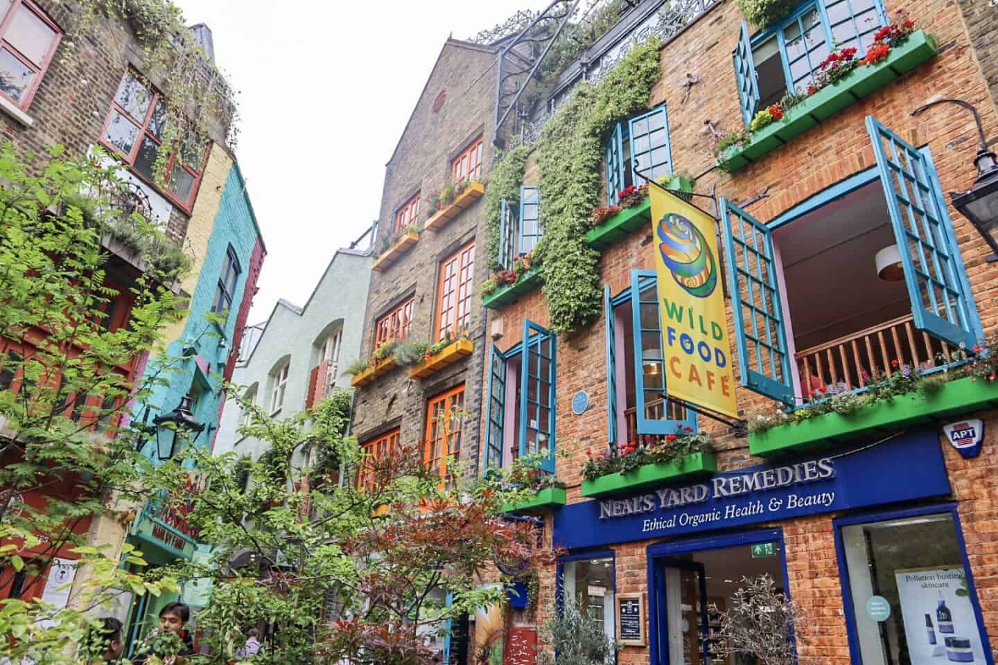 Neal's Yard Covent Garden - London 2 Day Itinerary