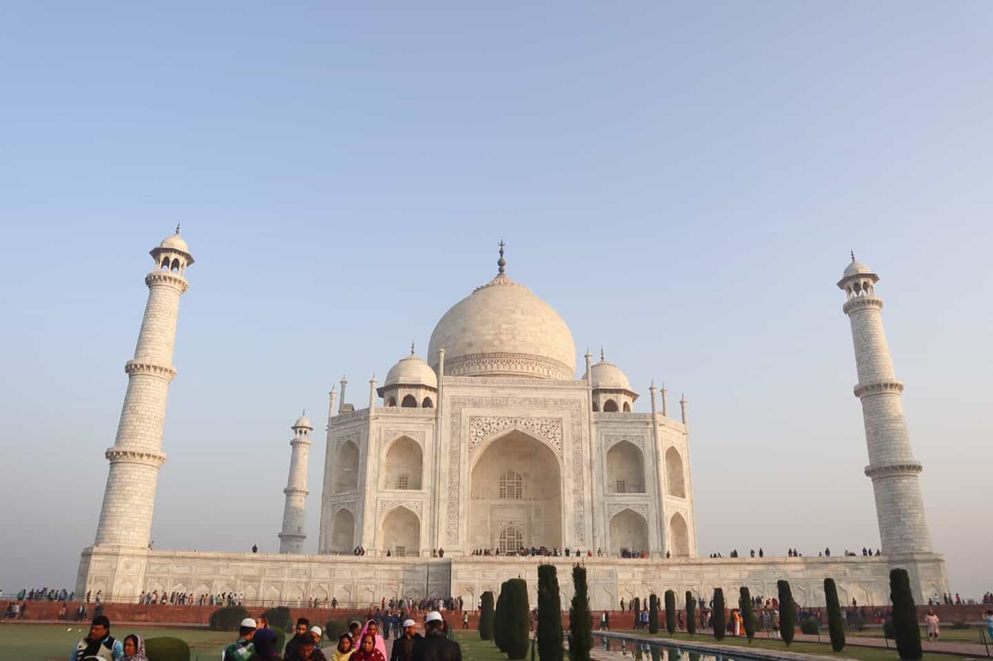 Taj Mahal at sunrise - Taj Mahal at sunrise
