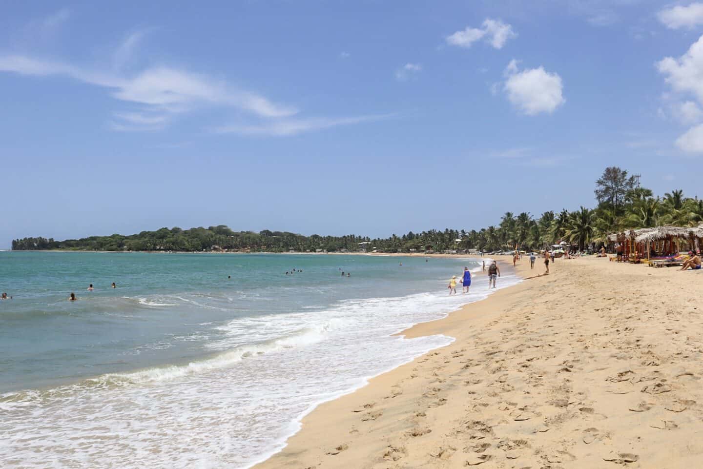 Arugam Bay Beach - things to do in Arugam Bay, Arugam bay beach with blue sky