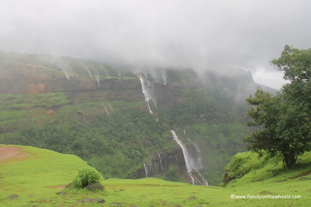 Matheran India - Matheran waterfall cloudy weather | best places to travel in Asia in July and August