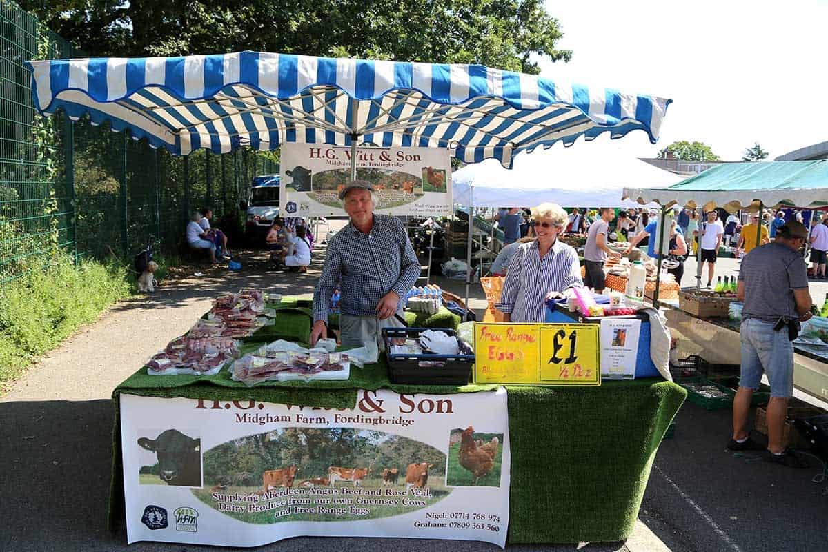 IMG_4658 - Stalls at the farmers market | things to do on hampstead heath