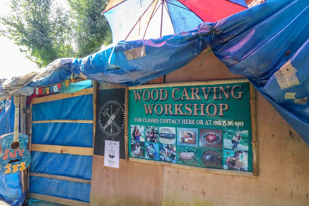 Wood Work Class Bhagsu - Wood work class in Upper Bhagsu | things to do in Bhagsu