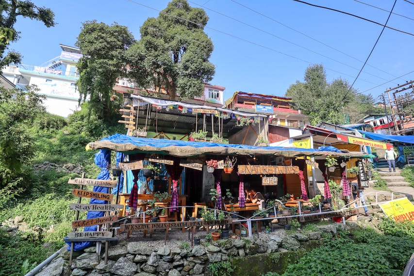 Nature Twins Cafes - Nature Twins Cafe from outside | things to do in Bhagsu