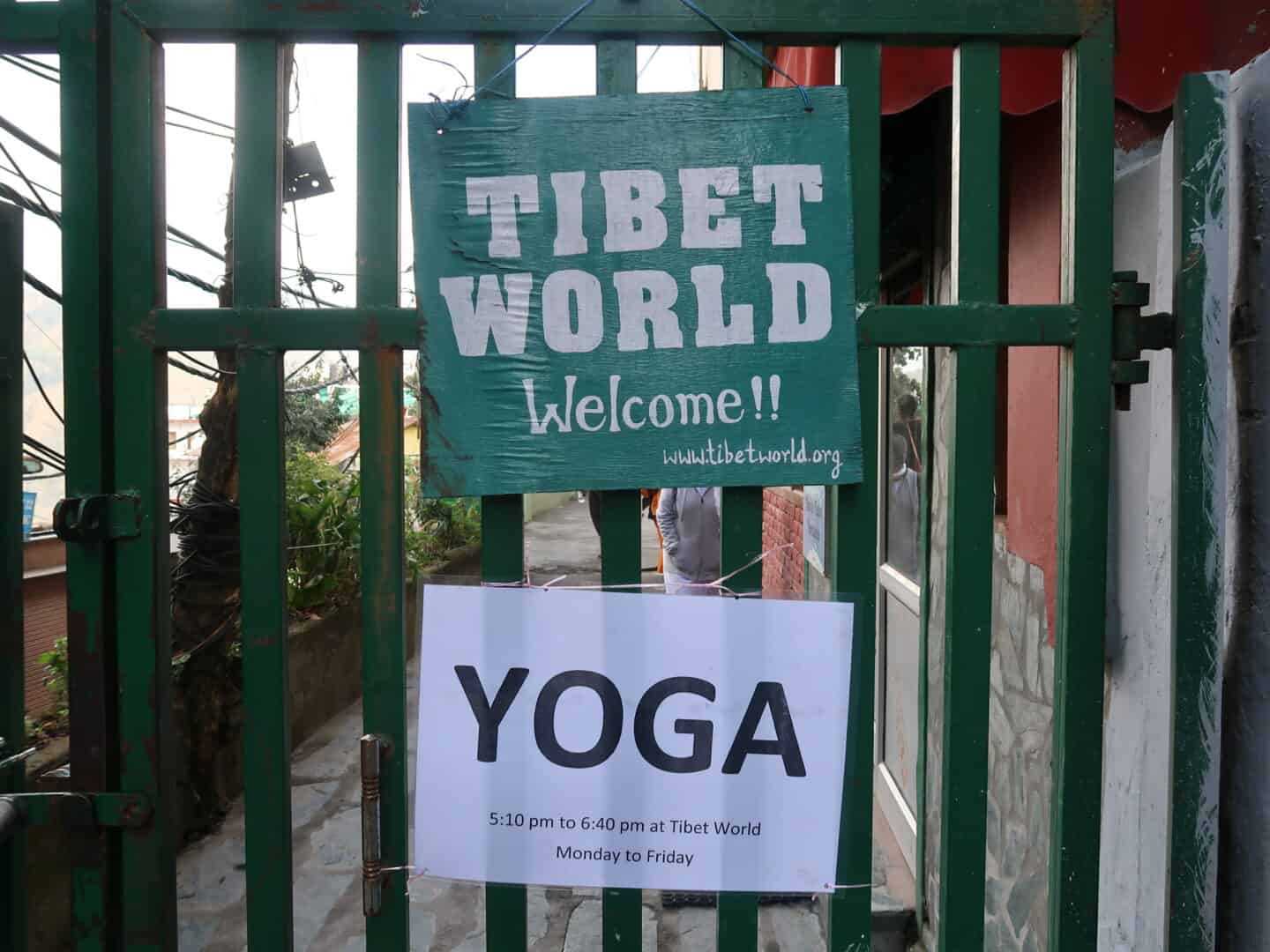 Tibet World - tibet world entrance gate to volunteer with tibetans | things to do in Mcleod Ganj