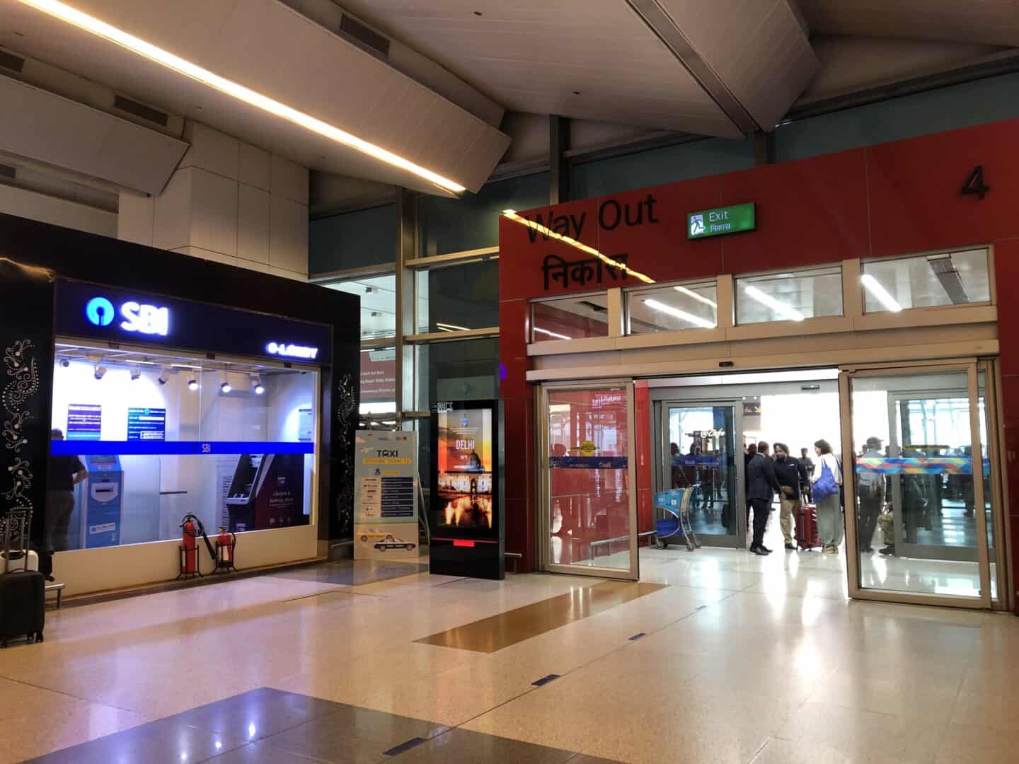 SBI Delhi airport - Sim card in Delhi Airport, SBI Delhi Airport
