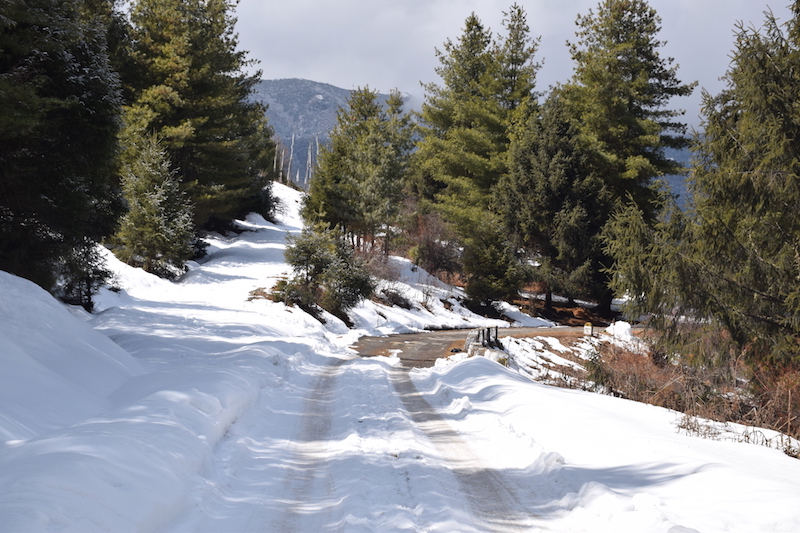 Bhutan Snow - Bhutan in snow | best places to travel in Asia December and January