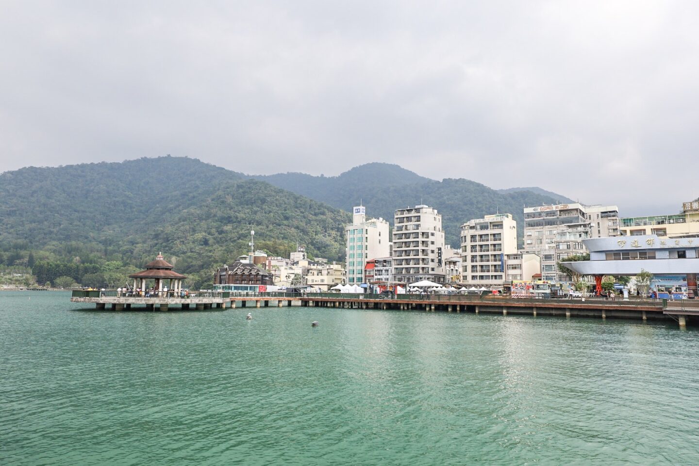 Ita Thao Sun Moon Lake - Ita Thao from the water sun moon lake day trip from Taichung