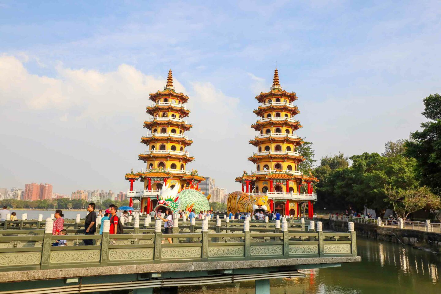 Dragon and Tiger Pagoda Lotus Pond Kaohsiung how to visit - Taiwan 2 Week itinerary, Dragon and Tiger Pagoda Lotus Pond Kaohsiung how to visit