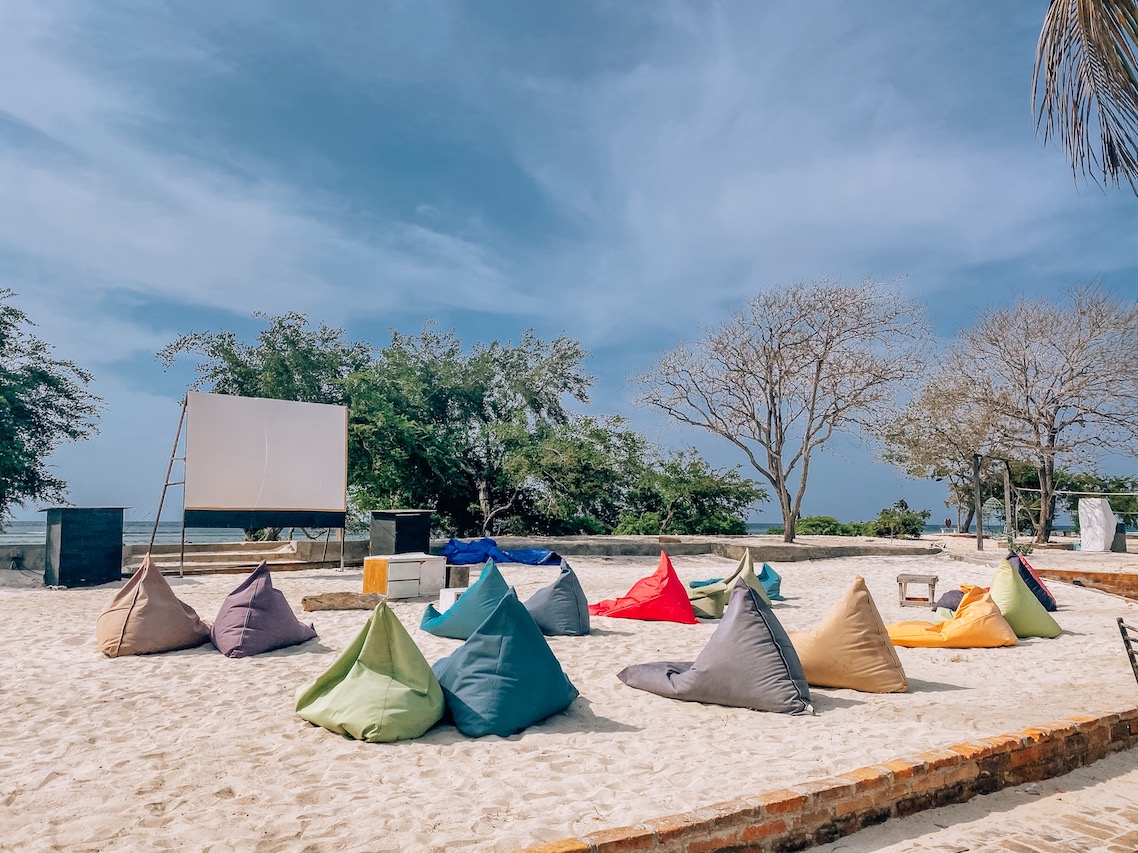 cinema on the beach in Gili Trawangan - things to do in Gili Trawangan, cinema on the beach in Gili Trawangan