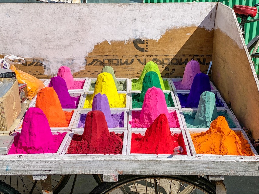 holi tour in india